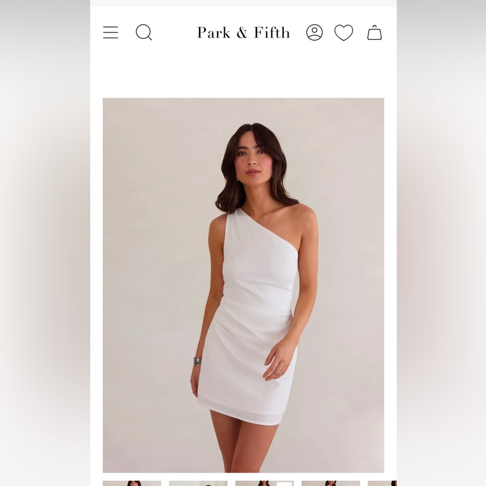 Brand new white Park and Fifth Dress